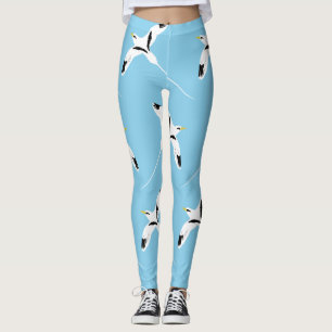 Gemusterter Tropicbird Blue Leggings