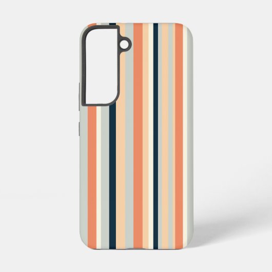 Gemusterter vertikaler Streifen Samsung Galaxy Hülle (Rückseite)