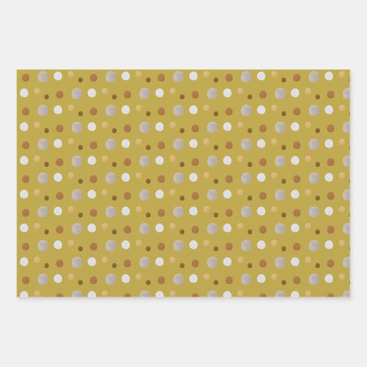 gemusterter wiederholender Eintrag Geschenkpapier Set (Vorderseite 2)