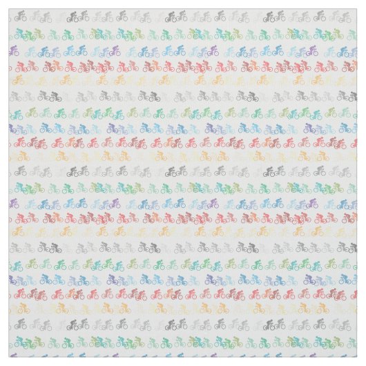 Gemustertes Baumwollgewebe für buntes Fahrrad Stoff (Muster)