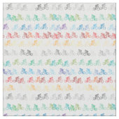 Gemustertes Baumwollgewebe für buntes Fahrrad Stoff (Nahaufnahme)