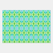 Gemustertes Blatt Papier, frisch und entkoppelt (Vorderseite 3)