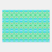 Gemustertes Blatt Papier, frisch und entkoppelt (Vorderseite 2)