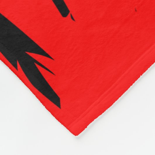 Gemustertes Dekor der Libellen Fleecedecke (Ecke)