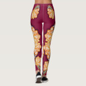 Gemustertes Design 4 Leggings (Rückseite)