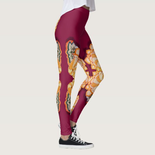 Gemustertes Design 4 Leggings (Rechts)