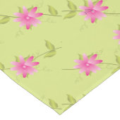 Gemustertes Design in Rosa Kurzer Tischläufer (Ecke)