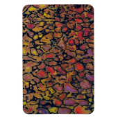 Gemustertes Dinosaurierskelett Magnet (Vertikal)