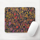 Gemustertes Dinosaurierskelett Mousepad (Mit Mouse)