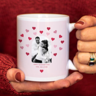 Gemustertes Foto Valentine Jumbo-Tasse