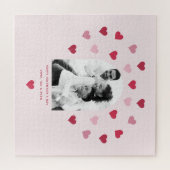 Gemustertes Foto Valentine Puzzle (Horizontal)