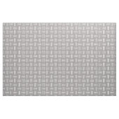 Gemustertes Gewebe aus gebürstetem Crosshatch (gra Stoff (Fat Quarter (45,7 x 55,9 cm))