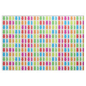 Gemustertes Gewebe der gummiartigen Bärnsüßigkeit Stoff (Fat Quarter (45,7 x 55,9 cm))