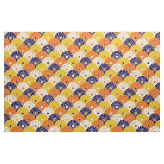 Gemustertes Gewebe des übergroßen Kimono Stoff (Yard (91,4 cm))