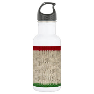 Gemustertes Gewebe Edelstahlflasche
