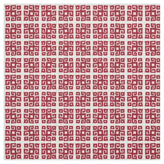 Gemustertes Gewebe mit geometrisch weißem Quadrat Stoff (Muster)