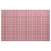 Gemustertes Gewebe mit geometrisch weißem Quadrat Stoff (Fat Quarter (45,7 x 55,9 cm))