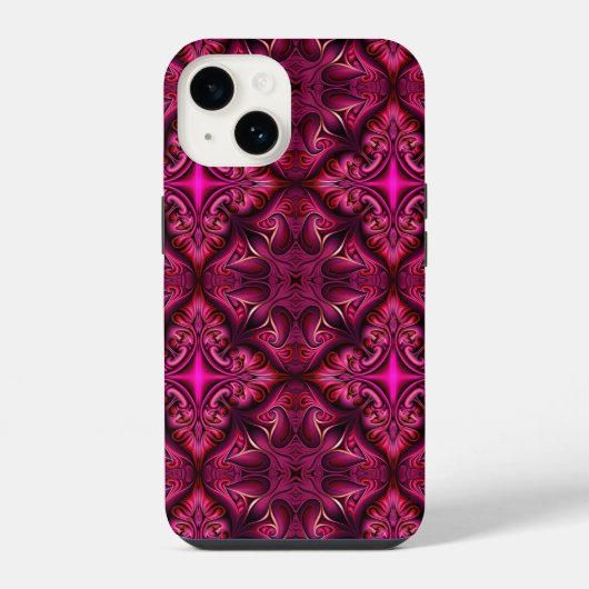 Gemustertes iPhone/iPad-Gehäuse iPhone Hülle (Rückseite)