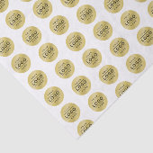 Gemustertes Logo-Branding für das benutzerdefinier Seidenpapier (Ausschnitt)