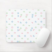 Gemustertes Mousepad. Mousepad (Mit Mouse)