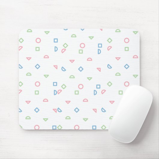 Gemustertes Mousepad. Mousepad (Mit Mouse)