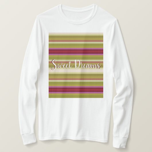 Gemustertes Oben T-Shirt (Design vorne)