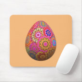 Gemustertes Osterei Mousepad (Mit Mouse)