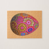 Gemustertes Osterei Puzzle (Horizontal)