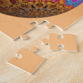 Gemustertes Osterei Puzzle (Seite)