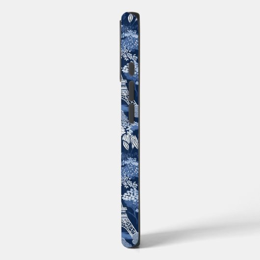 Gemustertes Pariser Tuch Case-Mate iPhone Hülle (Rückseite / Links)