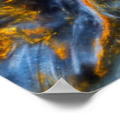 Gemustertes Pietersite Poster (Ecke)