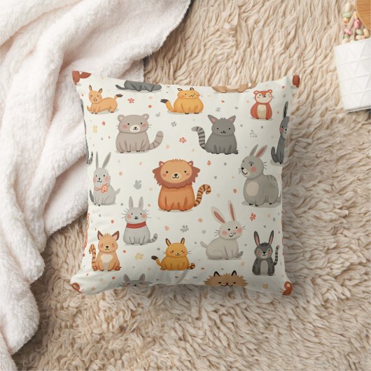 gemustertes Polster (Decke)