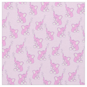Gemustertes rosa Gewebe des niedlichen Stoff