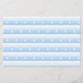 gemustertes Scrapbooking-Papier nautisch Flyer (Vorne)