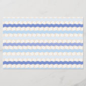 gemustertes Scrapbooking-Papier nautisch Flyer (Vorne)