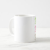 Gemustertes Seepferd Kaffeetasse (Vorderseite Links)