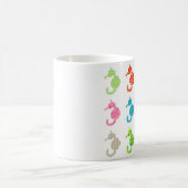 Gemustertes Seepferd Kaffeetasse (Mittel)