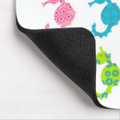 Gemustertes Seepferd Mousepad (Ecke)