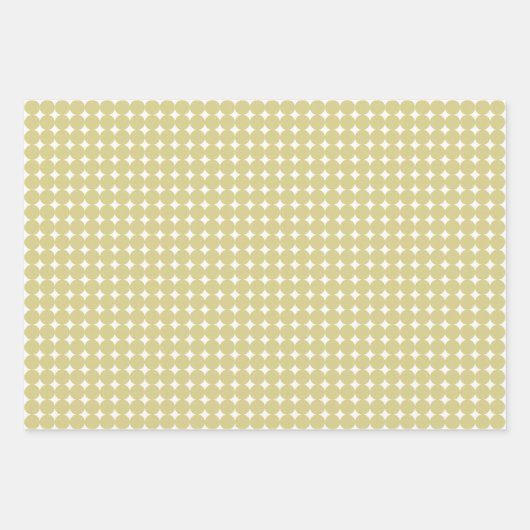 Gemustertes Set für Flachfolienpapiere Geschenkpapier Set (Vorderseite)