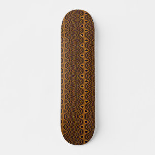 Gemustertes Skateboard für Vulkane
