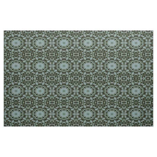 Gemustertes Stoff mit blauem und grünem Swirn (Yard (91,4 cm))