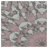 Gemustertes Stoff mit rosa und blauem Swirn (Nahaufnahme)