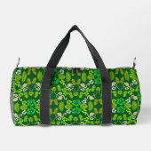 Gemustertes tropisches Obst Duffle Bag (Rückseite)