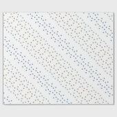 Gemustertes Wrapping-Papier mit einem Okcasions-St Geschenkpapier (Flach)