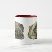 Gemütlich als Mops Tasse (Zentrum)