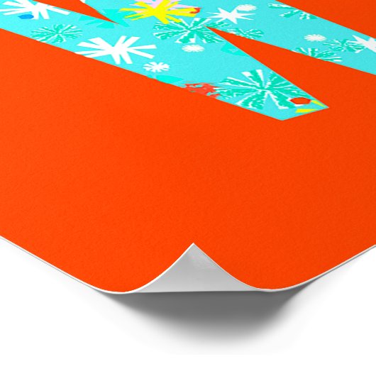 Gemütlich & gemütlich poster (Ecke)