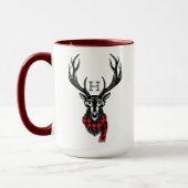 Gemütlich & gemütlich | Red Buffalo Kariert Deer M Tasse (Links)