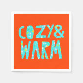 Gemütlich & gemütlich serviette (Vorderseite)