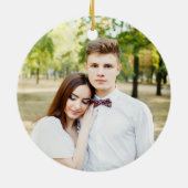 Gemütlich Kariert | Kariertes grün-schwarzes Buffa Keramik Ornament (Hinten)