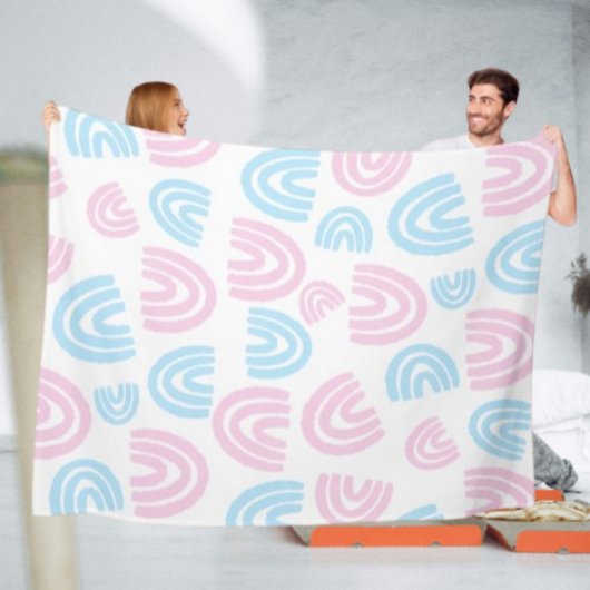Gemütlich mit Stolz Fleecedecke